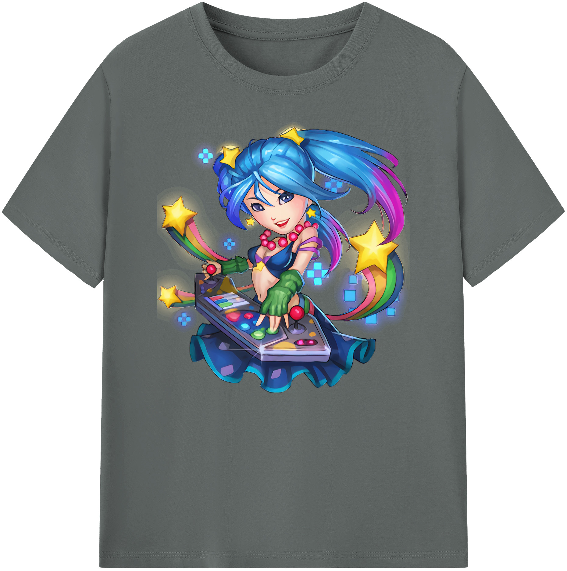 リーグ・オブ・レジェンド League of Legends LOL 綿100％ メンズ半袖Tシャツ｜肌触りやわらか＆通気性